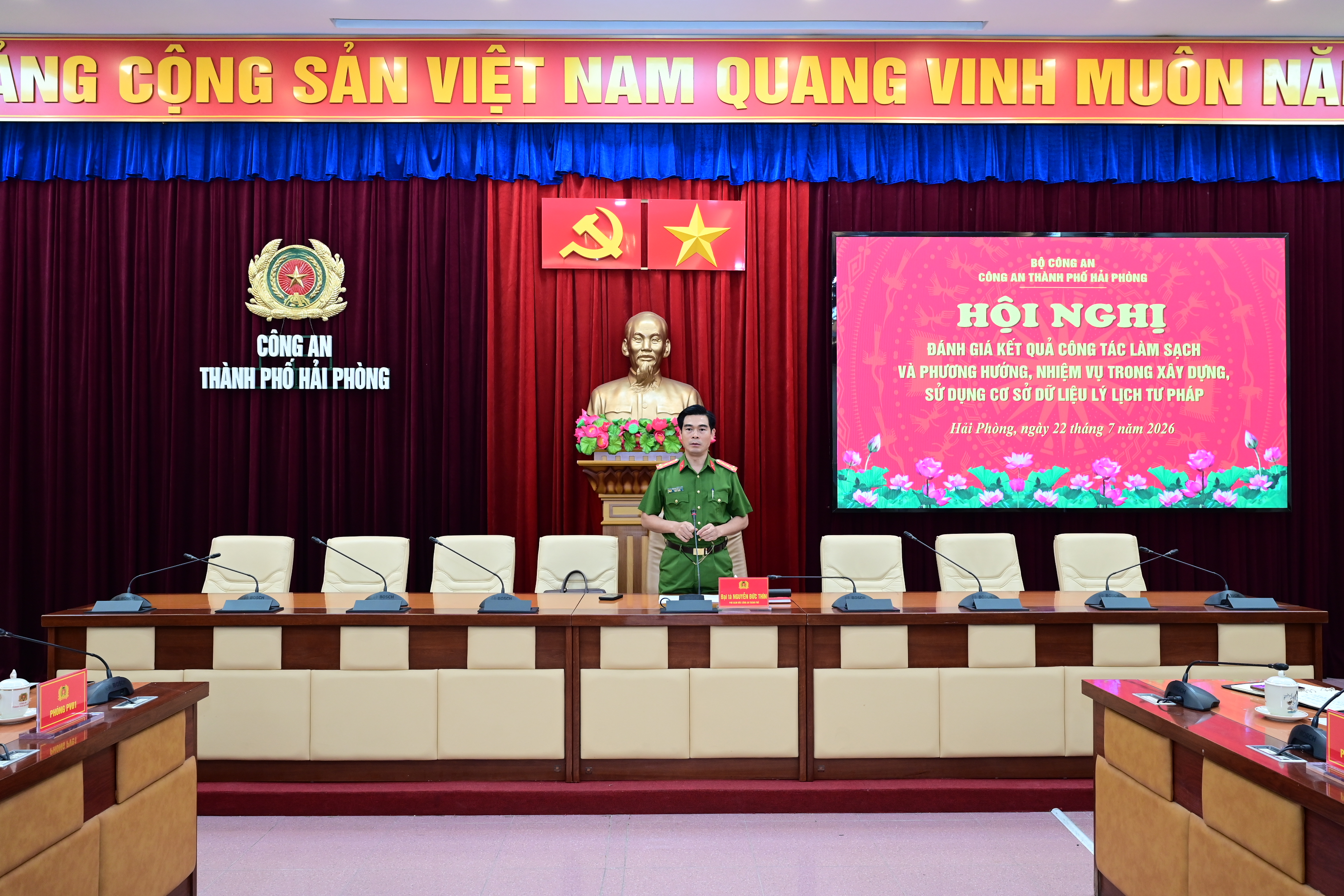 Đánh giá kết quả công tác làm sạch và phương hướng, nhiệm vụ trong xây dựng, sử dụng cơ sở dữ liệu lý lịch tư pháp, căn cước can phạm
